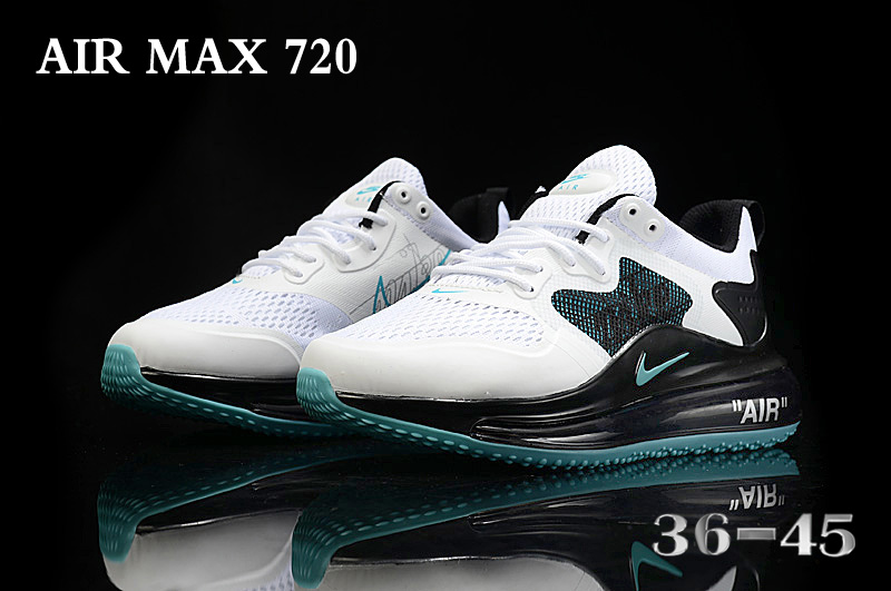 Nike Air Max 720 White Black Jade For Women